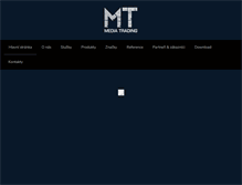 Tablet Screenshot of media-trading.cz
